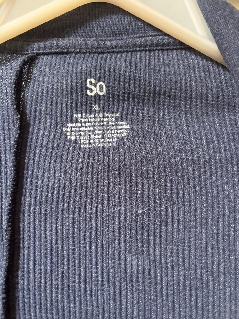 Blue rounded sweater - Picture 5 of 6